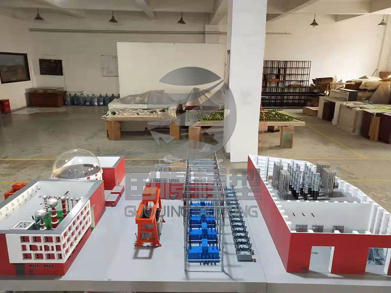 瓜州县工业模型