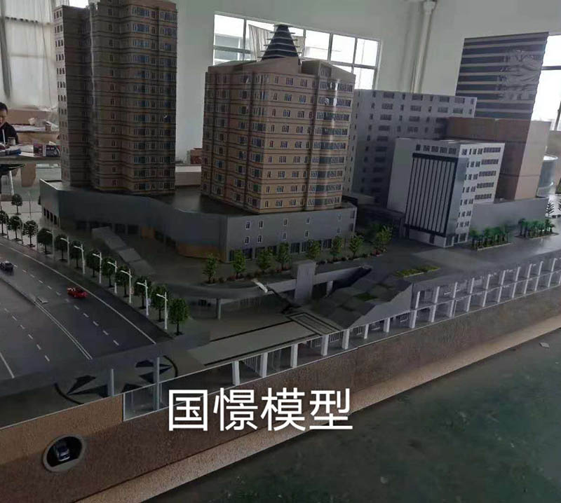 瓜州县建筑模型