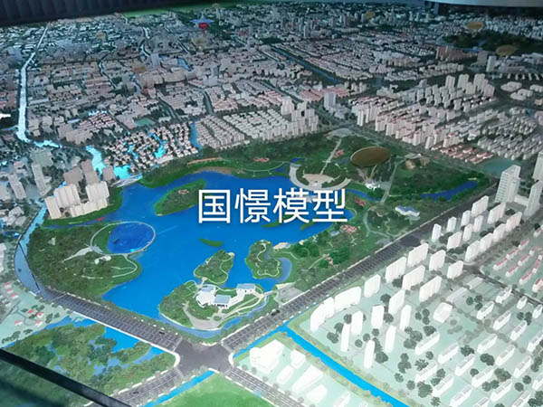 瓜州县建筑模型