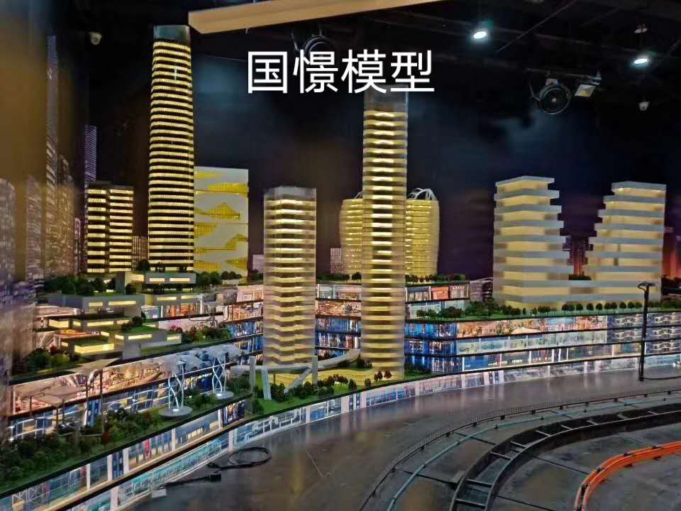 瓜州县建筑模型