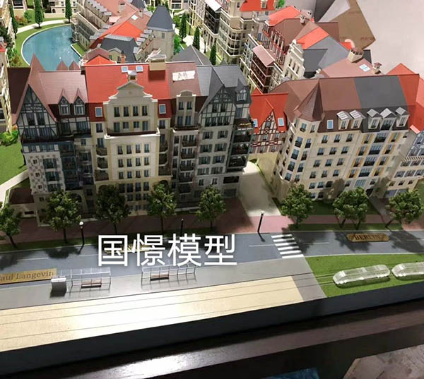 瓜州县建筑模型