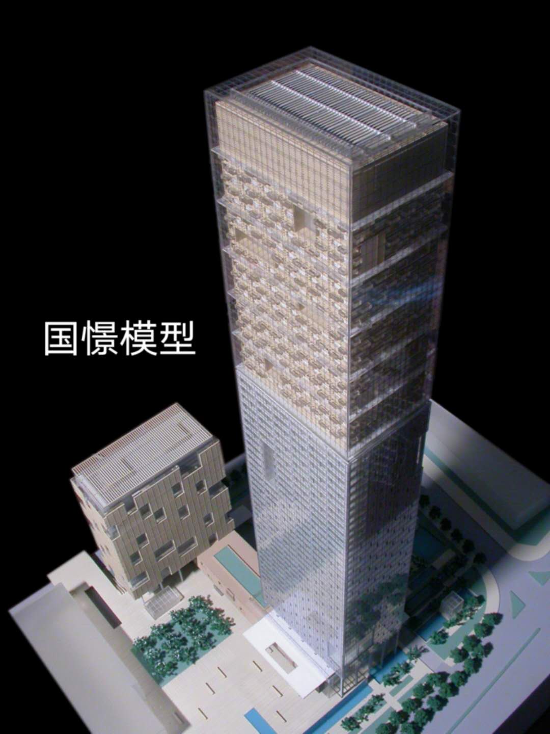 瓜州县建筑模型